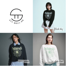 Mardi Mercredi Sweatshirt Flowermardi [韓國連線W]