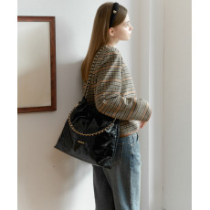 [韓國直送] Anoetic Draw Chain Shoulder Bag / 兩色入