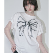 RonRon Big Ribbon Line T-shirt [韓國連線W]