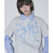 RonRon Big Ribbon Line T-shirt [韓國連線W]