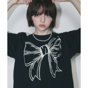 RonRon Big Ribbon Line T-shirt [韓國連線W]