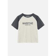 Marithe Francois Girbaud No.3 W Raglan Regular Logo Tee [韓國連線 D]