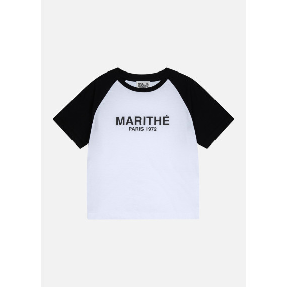 Marithe Francois Girbaud No.3 W Raglan Regular Logo Tee [韓國連線 D]