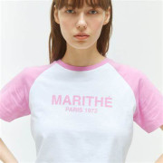 Marithe Francois Girbaud No.3 W Raglan Regular Logo Tee [韓國連線 D]