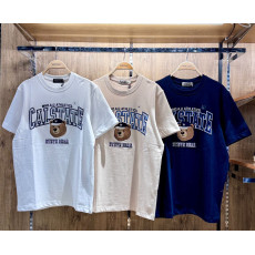 Who.A.U No.35 Steve Campus Patch T-Shirt [韓國連線 D]‎