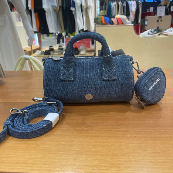 Covernat No.13 Cloverheart Denim Mini Cross Bag [韓國連線 D]