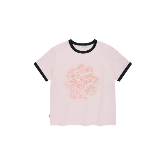 Covernat No.18 Woman Cloverhart Ringer T-Shirt [韓國連線 D]