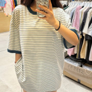 Covernat No.21 Multi-stripe T-Shirt [韓國連線 D]