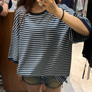 Covernat No.21 Multi-stripe T-Shirt [韓國連線 D]