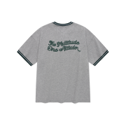 Covernat No.24 Chain Lettering Ringer T-Shirt [韓國連線 D]