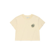 Covernat No.54 Woman Cropped Overfit Corsage T-Shirt [韓國連線 D]