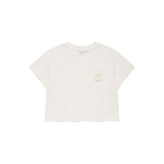 Covernat No.54 Woman Cropped Overfit Corsage T-Shirt [韓國連線 D]