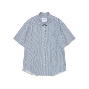 Covernat No.44 Drawing Stripe Half Shirt [韓國連線 D]