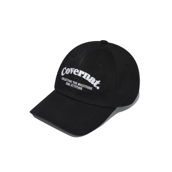 Covernat No.69 Serif Lettering Ball Cap [韓國連線 D]