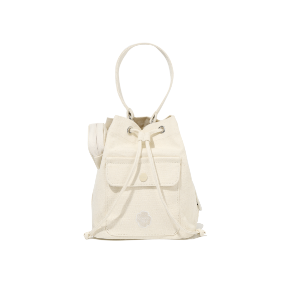 Covernat No.72 Cloverheart Canvas Bucket Bag [韓國連線 D]