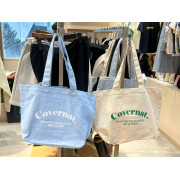 Covernat No.83 Fresh Serif Logo Canvas Bag [韓國連線 D]