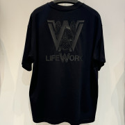 Lifework No.29 Mini Embroidered Hipdog Short Sleeve T-shirt [韓國連線 D] 