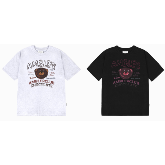 Ambler No.15 Sweet Cookie Overfit T-Shirt [韓國連線D]