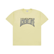 ADLV No.6 VARSITY LOGO EMBOSSING PRINTING SHORT SLEEVE T-SHIRT [韓國連線D]