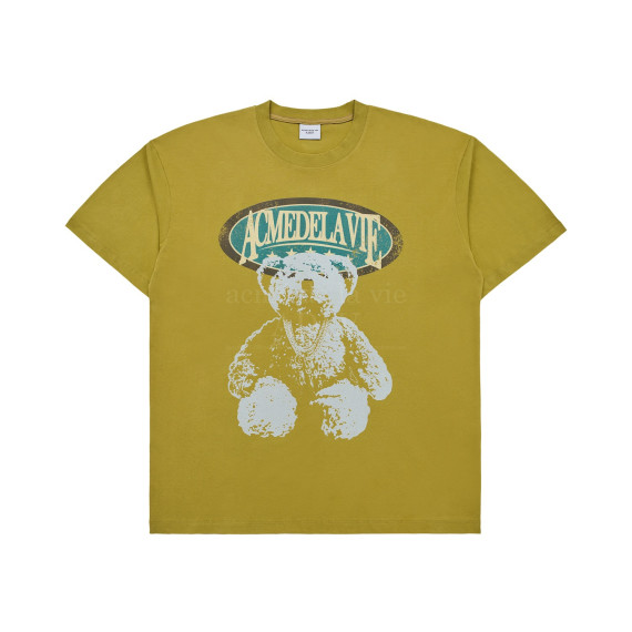 ADLV No.8 VINTAGE OVERLAP BEAR SHORT SLEEVE T-SHIRT  [韓國連線D]