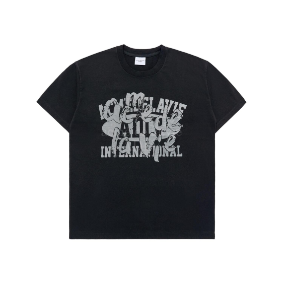 ADLV No.12  LAYER OLD SCHOOL PRINTING SHORT SLEEVE T-SHIRT  [韓國連線D]