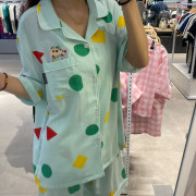 SPAO No.21 Crayongu Crayon Shinchan short-sleeved pajamas [韓國連線 D]