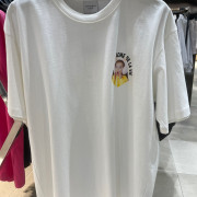 ADLV No.24 MINI BABY FACE CAT EARPLUG SHORT SLEEVE T-SHIRT [韓國連線D]