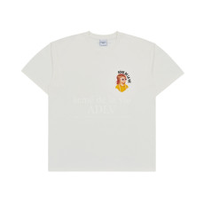 ADLV No.25 MINI BABY FACE YELLOW SHIRT SHORT SLEEVE T-SHIRT [韓國連線D]