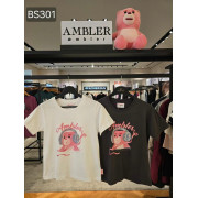 Ambler x Bellygom y2k belly Overfit Crop T-Shirt [韓國連線 D]