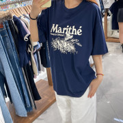 Marithe Francois Girbaud 圓領 Logo 短袖 Tee [韓國連線 D]