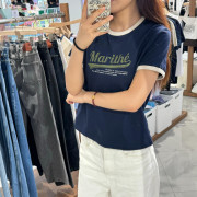 Marithe Francois Girbaud W Vintage Baseball Ringer Tee [韓國連線 D]