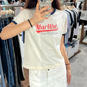 Marithe Francois Girbaud W Vintage Baseball Ringer Tee [韓國連線 D]