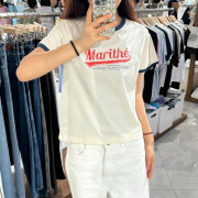 Marithe Francois Girbaud W Vintage Baseball Ringer Tee [韓國連線 D]