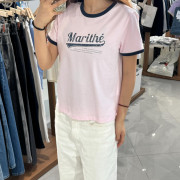 Marithe Francois Girbaud W Vintage Baseball Ringer Tee [韓國連線 D]