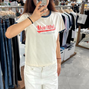 Marithe Francois Girbaud W Vintage Baseball Ringer Tee [韓國連線 D]