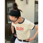 Marithe Francois Girbaud W Vintage Baseball Ringer Tee [韓國連線 D]