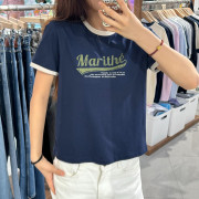 Marithe Francois Girbaud W Vintage Baseball Ringer Tee [韓國連線 D]