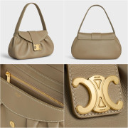 Celine Medium Polly Bag in Supple Calfskin