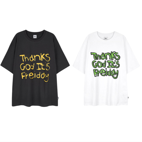 Frei No.1 Slogan T-Shirt [韓國連線D]