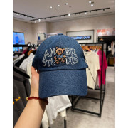 Ambler No.9 Smile bear-Denim embroidery ball cap [韓國連線D]