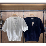 Who.A.U No.6 Steve Boucle V Neck Cardigan [韓國連線 D]‎