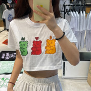 Dysfunct No.1 Three Bears Crop T-Shirt [韓國連線 D]