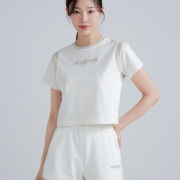 Discovery No.9 Women's Athleisure Cropped T-Shirt [韓國連線 D]