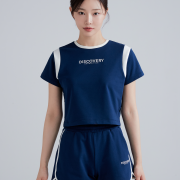 Discovery No.9 Women's Athleisure Cropped T-Shirt [韓國連線 D]