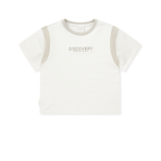 Discovery No.9 Women's Athleisure Cropped T-Shirt [韓國連線 D]