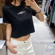 Marithe Francois Girbaud No.11 Lettering Logo Crop Tee [韓國連線 D]