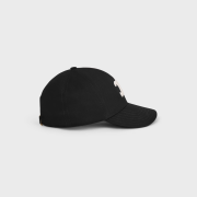 Celine Triomphe Baseball Cap In Cotton