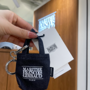 Marithe Francois Girbaud M11 Classic Logo Bag Keyring [韓國連線 D]