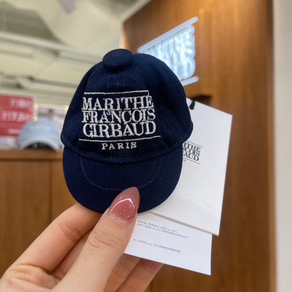 Marithe Francois Girbaud M12 Classic Logo Cap Keyring  [韓國連線 D]