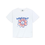 What it isn't No.21 Women’s Big Flory Graphic Short Sleeve Tee [韓國連線 D]